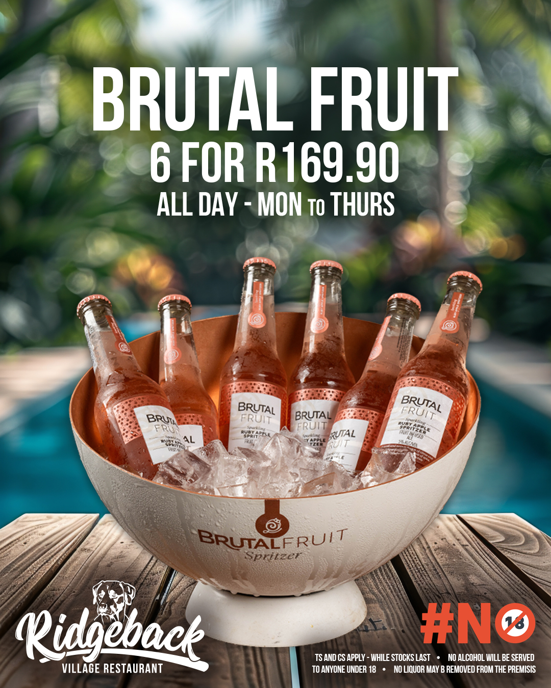 Ridgeback - Brutal Fruit Bucket Week Day -